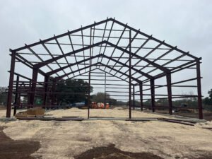 Sharing December progress on the giraffe barn